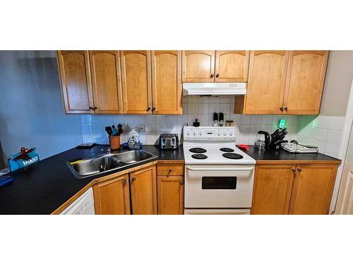 204-6825 Centre Street Nw, Calgary, AB - Indoor Photo Showing Kitchen With Double Sink