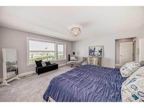 101 Cattail Run, Rural Rocky View County, AB - Indoor Photo Showing Bedroom