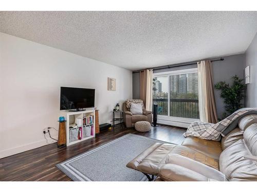 502-1033 15 Avenue Sw, Calgary, AB - Indoor Photo Showing Living Room