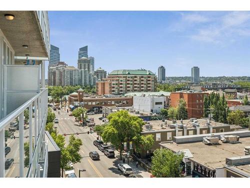 707-1087 2 Avenue Nw, Calgary, AB - Outdoor With View