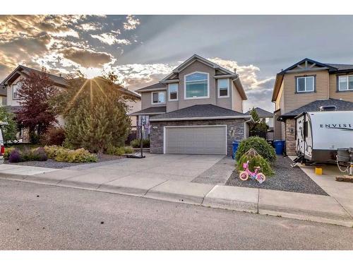 344 West Creek Boulevard, Chestermere, AB - Outdoor With Facade