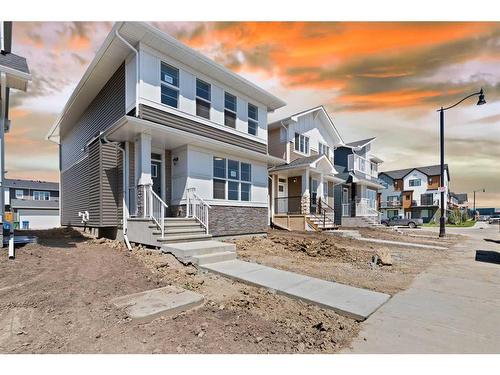 119 Dawson Wharf Rise, Chestermere, AB - Outdoor With Facade