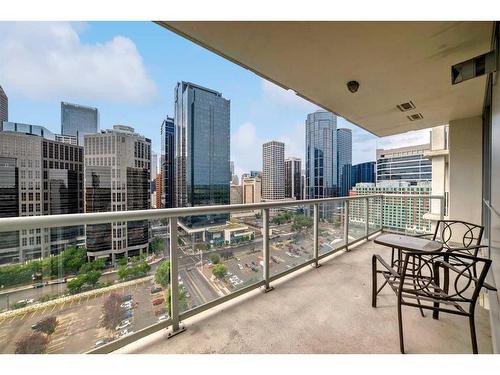 1726-222 Riverfront Avenue Sw, Calgary, AB - Outdoor With Balcony With View With Exterior