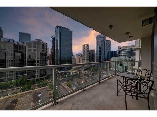 1726-222 Riverfront Avenue Sw, Calgary, AB - Outdoor With Balcony With View