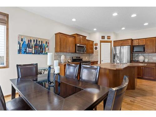 68 Cranfield Gardens Se, Calgary, AB - Indoor Photo Showing Kitchen With Stainless Steel Kitchen