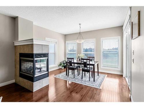 49 Kincora Glen Rise Nw, Calgary, AB - Indoor With Fireplace