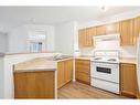 3207-4975 130 Avenue Se, Calgary, AB  - Indoor Photo Showing Kitchen With Double Sink 