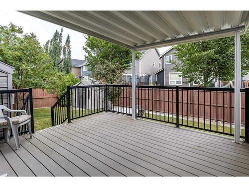 1026 Williamstown Boulevard Nw, Airdrie, AB - Outdoor With Deck Patio Veranda With Exterior