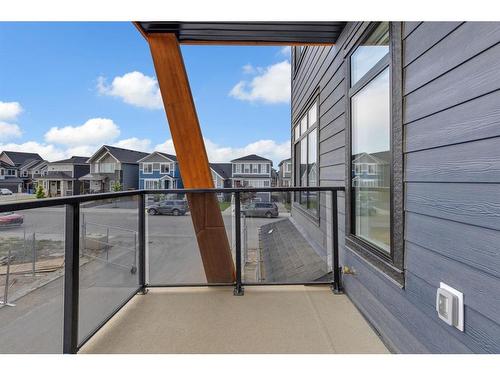 103-562 Seton Circle Se, Calgary, AB - Outdoor With Balcony With Exterior