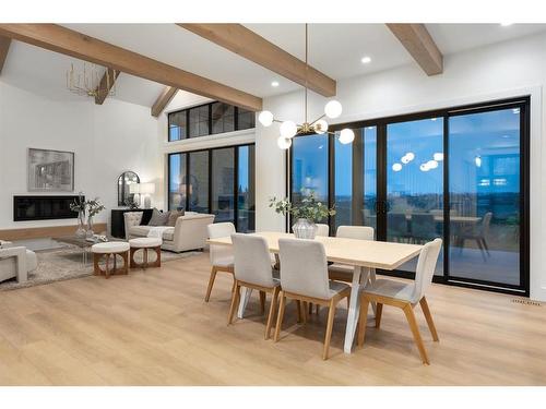 12808 Canso Crescent Sw, Calgary, AB - Indoor Photo Showing Dining Room