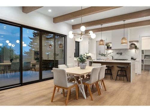 12808 Canso Crescent Sw, Calgary, AB - Indoor Photo Showing Dining Room