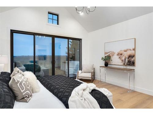 12808 Canso Crescent Sw, Calgary, AB - Indoor Photo Showing Bedroom