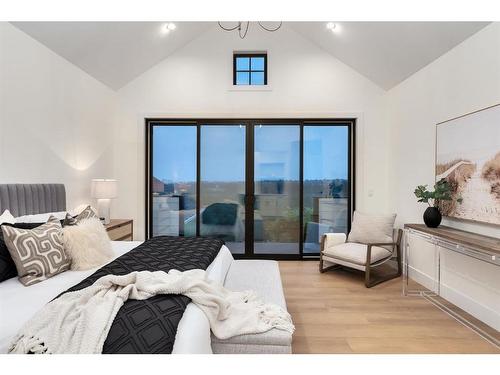 12808 Canso Crescent Sw, Calgary, AB - Indoor Photo Showing Bedroom