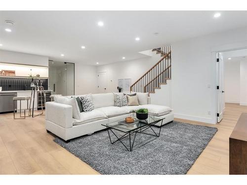 12808 Canso Crescent Sw, Calgary, AB - Indoor Photo Showing Living Room