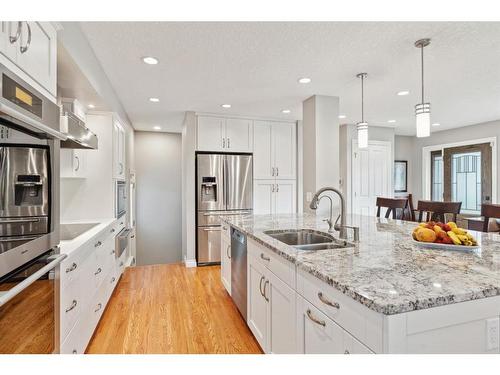 5715 20 Street Sw, Calgary, AB - Indoor Photo Showing Kitchen With Double Sink With Upgraded Kitchen