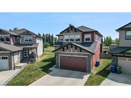 290 Kingsbury View Se, Airdrie, AB - Outdoor With Facade