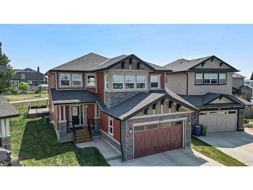 290 Kingsbury View Se, Airdrie, AB - Outdoor With Facade