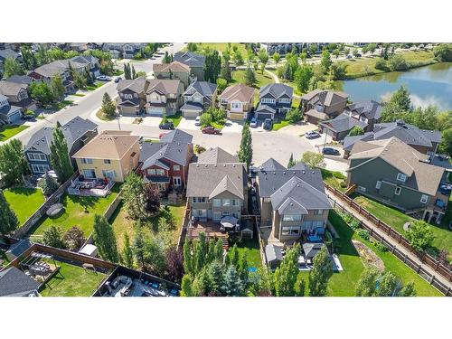 44 Auburn Sound Court Se, Calgary, AB - Outdoor With Body Of Water With View