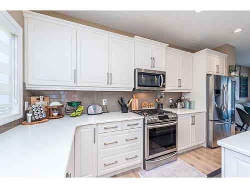 63 Cornerstone Passage Ne, Calgary, AB - Indoor Photo Showing Kitchen