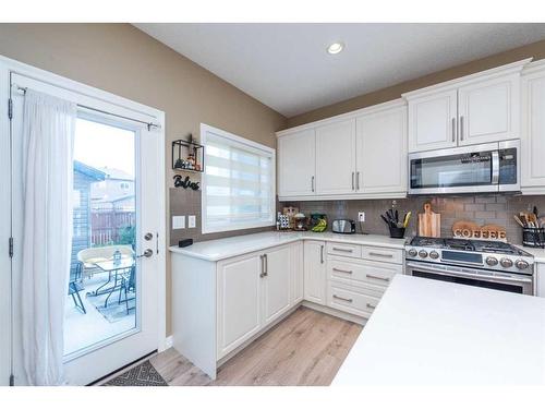 63 Cornerstone Passage Ne, Calgary, AB - Indoor Photo Showing Kitchen