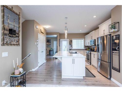 63 Cornerstone Passage Ne, Calgary, AB - Indoor Photo Showing Kitchen