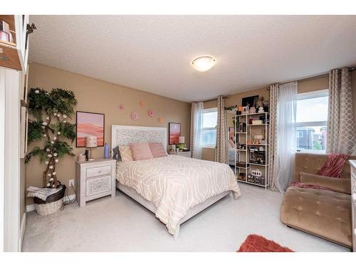 63 Cornerstone Passage Ne, Calgary, AB - Indoor Photo Showing Bedroom