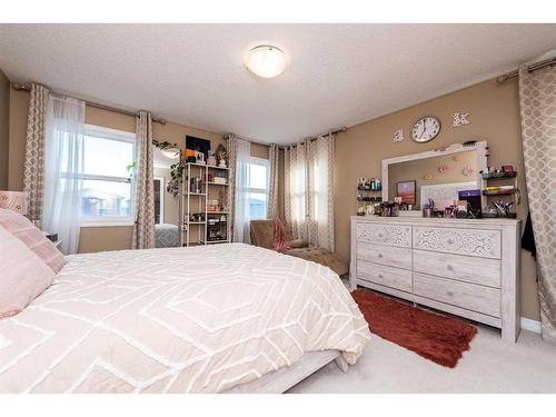 63 Cornerstone Passage Ne, Calgary, AB - Indoor Photo Showing Bedroom