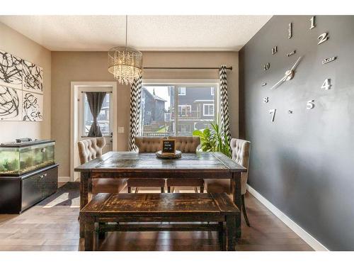 1362 Bayside Drive Sw, Airdrie, AB - Indoor Photo Showing Dining Room