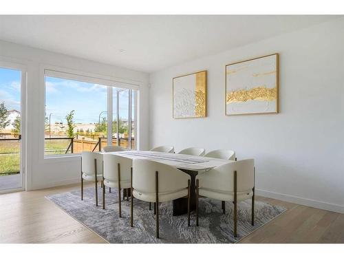 65 Rowmont Link Nw, Calgary, AB - Indoor Photo Showing Dining Room