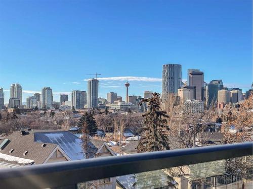 954 Drury Avenue Ne, Calgary, AB - Outdoor With Balcony With View