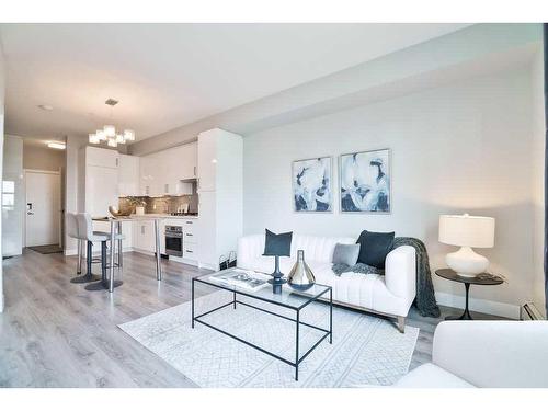 404-515 4 Avenue Ne, Calgary, AB - Indoor Photo Showing Living Room