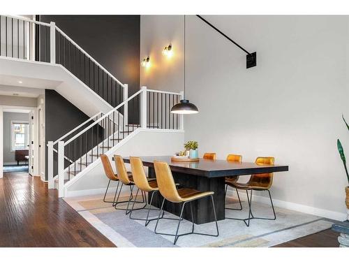 414 Stewart Creek Close, Canmore, AB - Indoor Photo Showing Dining Room