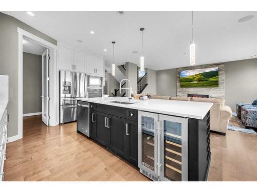 134 Red Sky Green Ne, Calgary, AB - Indoor Photo Showing Kitchen With Stainless Steel Kitchen With Upgraded Kitchen