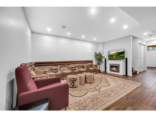 1564 Cornerstone Boulevard Ne, Calgary, AB - Indoor With Fireplace