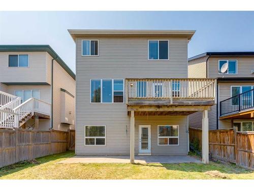 40 Copperstone Gate Se, Calgary, AB - Outdoor With Balcony With Deck Patio Veranda With Exterior