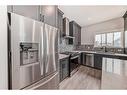 259 Aquila Way Nw, Calgary, AB  - Indoor Photo Showing Kitchen With Upgraded Kitchen 