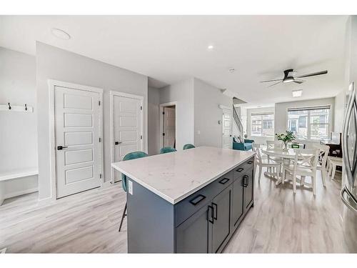 259 Aquila Way Nw, Calgary, AB - Indoor Photo Showing Kitchen With Upgraded Kitchen