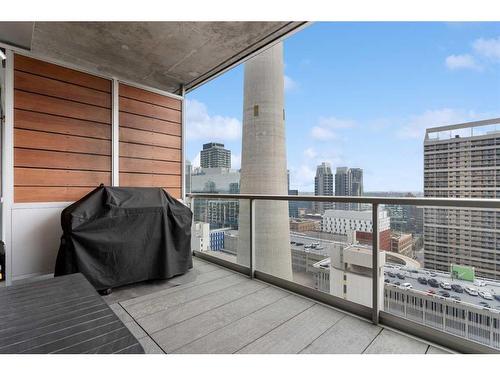 1806-108 9 Avenue Sw, Calgary, AB - Outdoor With Balcony With Exterior