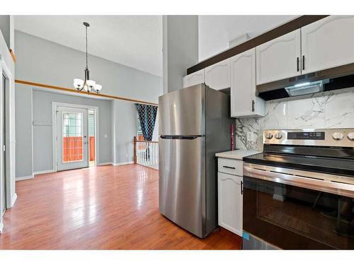 6567 Martingrove Drive Ne, Calgary, AB - Indoor Photo Showing Kitchen With Stainless Steel Kitchen