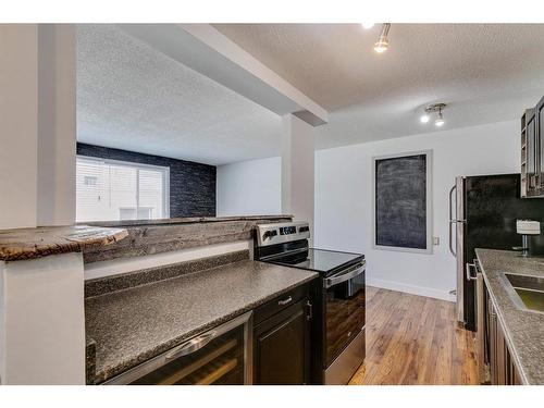 305-2503 17 Street Sw, Calgary, AB - Indoor Photo Showing Kitchen With Double Sink