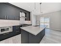 544 Walgrove Boulevard Se, Calgary, AB  - Indoor Photo Showing Kitchen With Double Sink With Upgraded Kitchen 