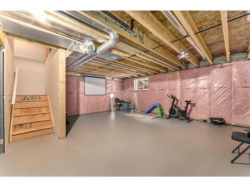 1167 Copperfield Boulevard Se, Calgary, AB - Indoor Photo Showing Basement