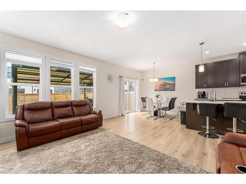 1167 Copperfield Boulevard Se, Calgary, AB - Indoor Photo Showing Living Room