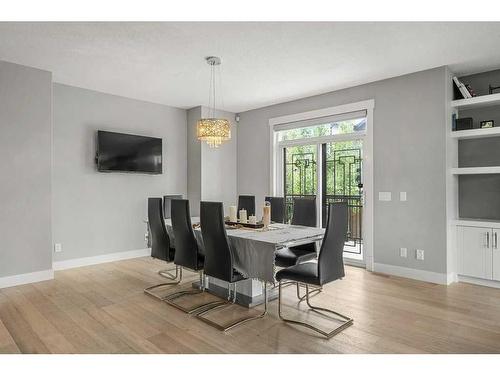 205 Kinniburgh Circle, Chestermere, AB - Indoor Photo Showing Dining Room