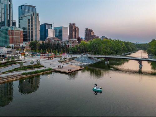 205-200 La Caille Place Sw, Calgary, AB - Outdoor With Body Of Water With View