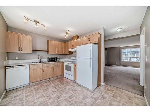 1601-111 Tarawood Lane Ne, Calgary, AB - Indoor Photo Showing Kitchen