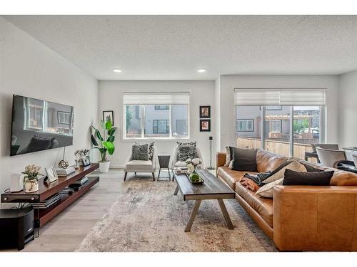 201 Walgrove Boulevard Se, Calgary, AB - Indoor Photo Showing Living Room