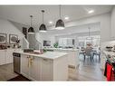 201 Walgrove Boulevard Se, Calgary, AB  - Indoor Photo Showing Kitchen With Double Sink With Upgraded Kitchen 