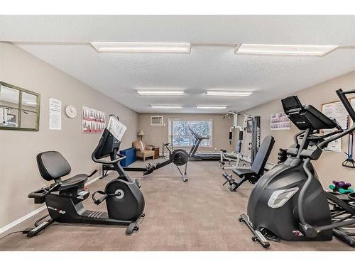 3324-3000 Millrise Point Sw, Calgary, AB - Indoor Photo Showing Gym Room