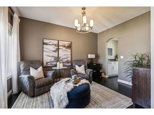 63 Jumping Pound Terrace, Cochrane, AB - Indoor Photo Showing Living Room